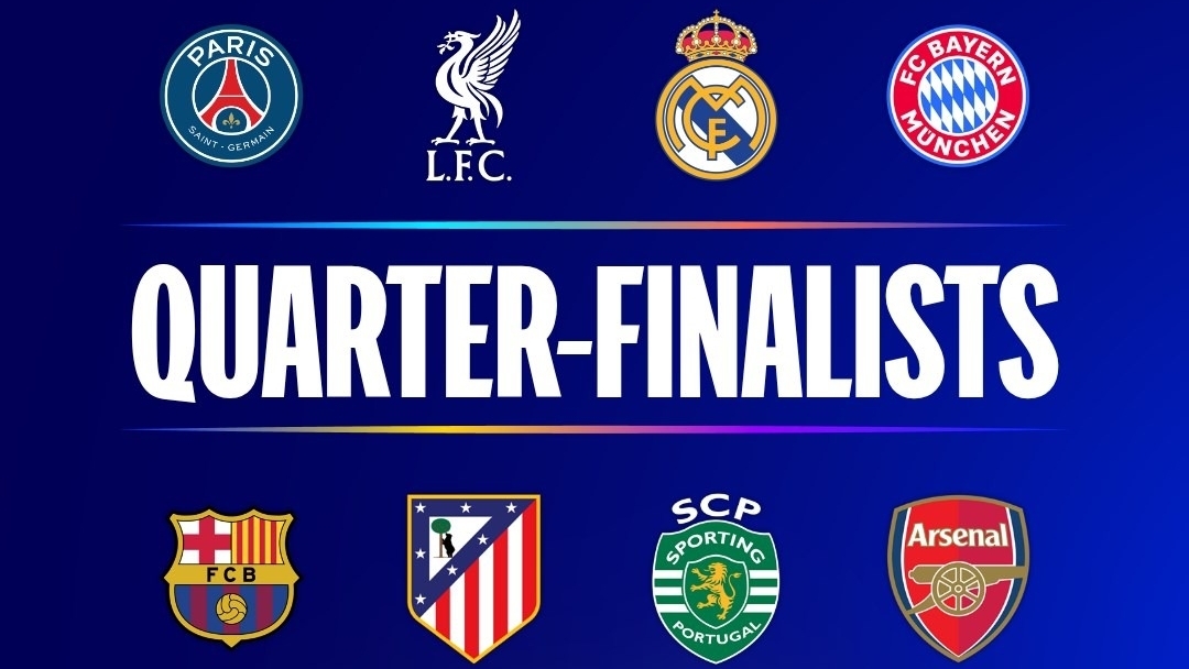 Lịch thi đấu tứ kết Cúp C1 châu Âu 2025/2026